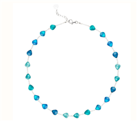 Collana Rosso Prezioso Donna Semino d'Amore in Argento GC00484SE/B GRAN BLUE